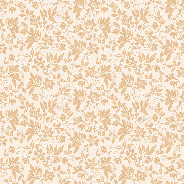 bunga, tekstur, ornamen, mulus, Wallpaper HD