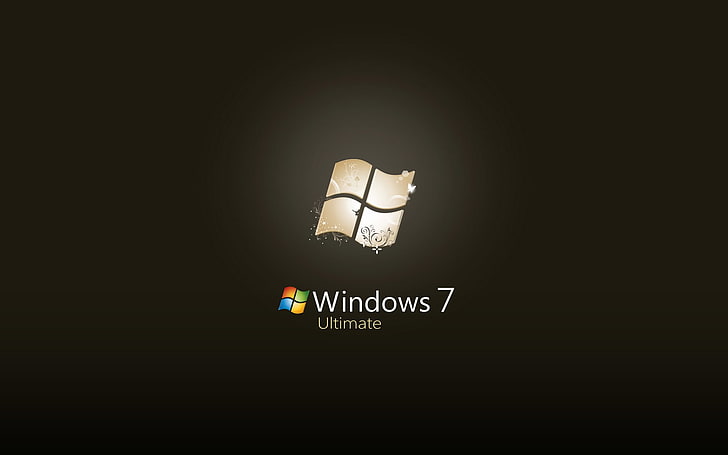 Windows 7 Ultimate обои, Windows, Абстракция, Логотип, Microsoft, Windows 7, HD обои