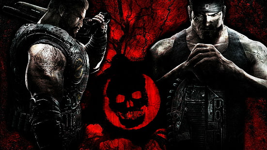 Gears of War, видеоигры, Gears of War 3, HD обои HD wallpaper