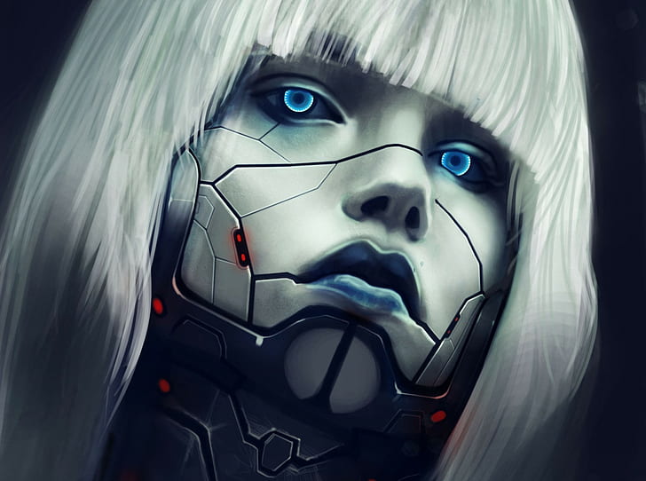 1920x1429 px Pirang cyborg mata menghadapi perempuan fi gadis rambut robot sci wanita Abstrak Fantasi HD Seni, Robot, gadis, wajah, pirang, mata, wanita, rambut, Perempuan, cyborg, fi, sci, 1920x1429 px, Wallpaper HD