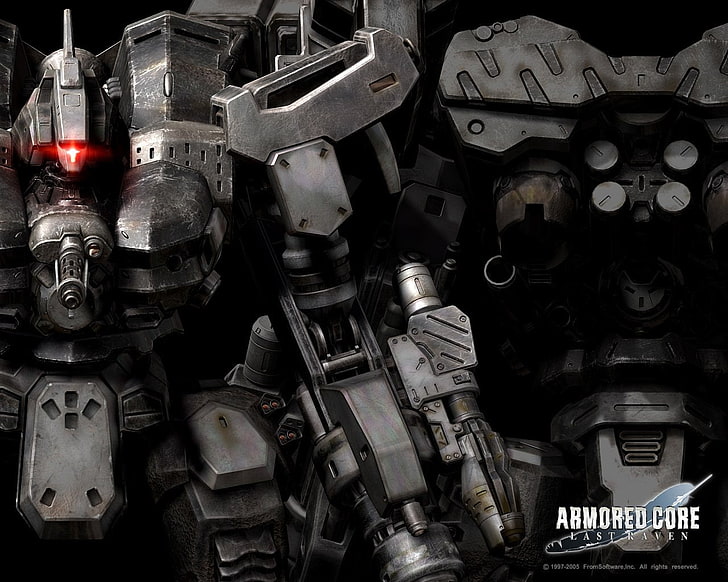 Armored Core robotillustration, Videospel, Armored Core, HD tapet