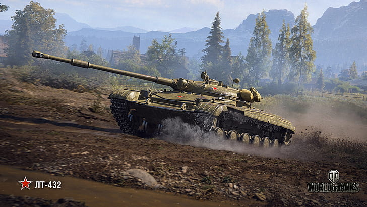 WoT, World of Tanks, Wargaming, LT-432, HD wallpaper