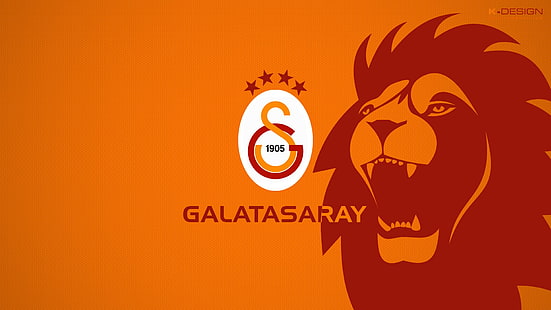 Galatasaray S.K., singa, Klub Sepak Bola, Wallpaper HD HD wallpaper