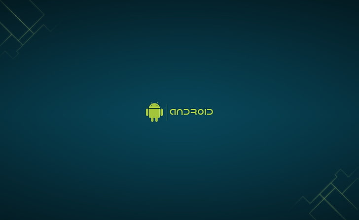 Минималистичен Android HD тапет, тапет за лого на Android, Компютри, Android, Минималистичен, HD тапет