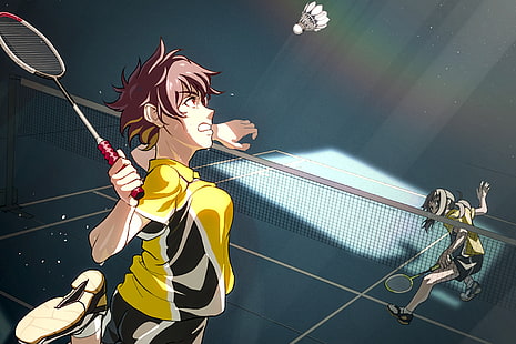 Anime, Hanebado !, Ayano Hanesaki, Badminton, Nagisa Aragaki, HD-Hintergrundbild HD wallpaper
