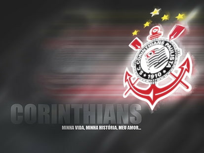 futebol, Corinthians, Brasil, HD papel de parede HD wallpaper
