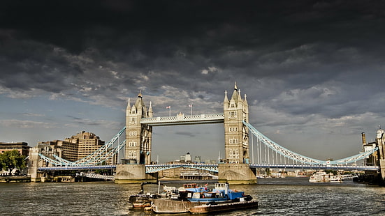 Broar, Tower Bridge, HD tapet HD wallpaper