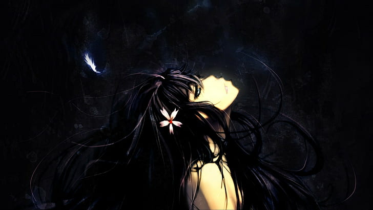 anime dark anime girls cabello negro, Fondo de pantalla HD | Wallpaperbetter