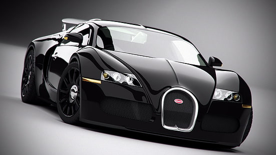 Bugatti Veyron, автомобиль, Bugatti, HD обои HD wallpaper