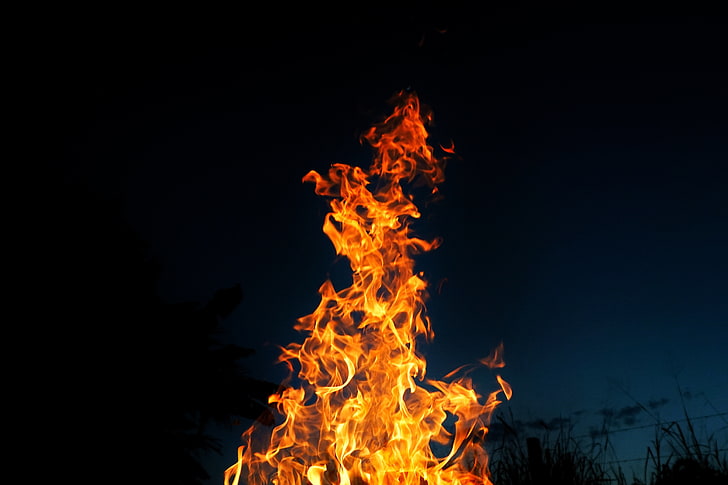 огонь, фотография, HD, 4K, 5K, пламя, HD обои