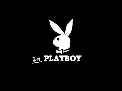 Playboy, Logo, Bunny, HD wallpaper HD wallpaper