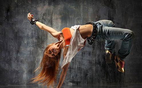 Street Dance Girl, rua, dança, menina, gostosas e meninas, HD papel de parede HD wallpaper