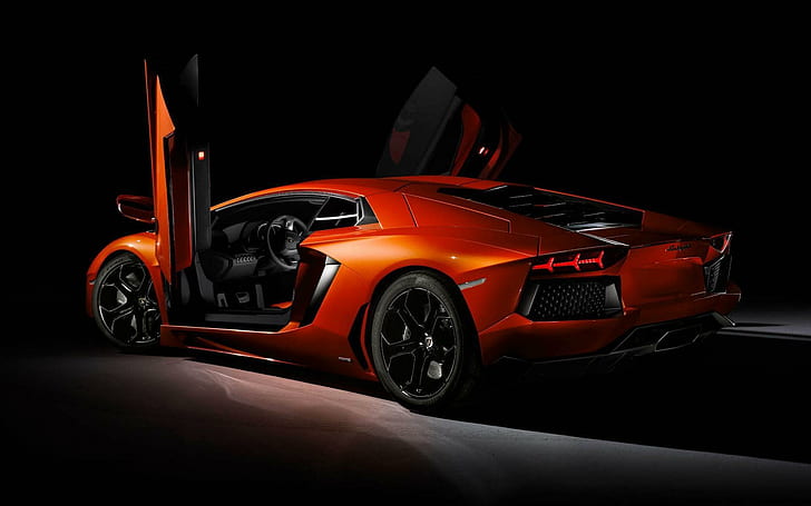 Lamborghini Aventador, lamborghini, aventador, lamborghini aventador, speed, sports car, cars, HD wallpaper