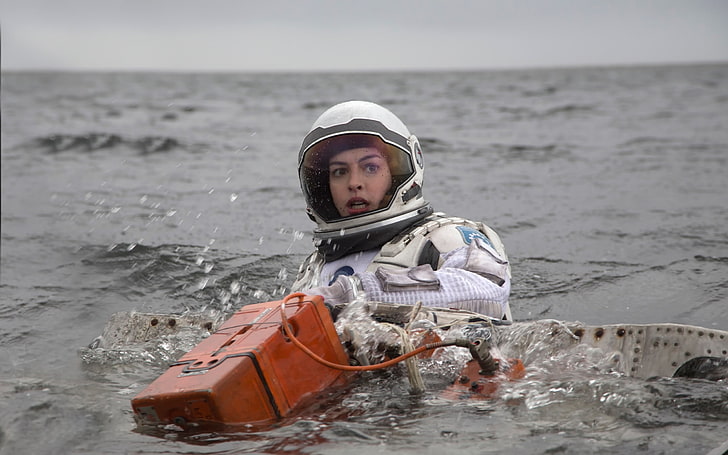 attrice, Anne Hathaway, Interstellar (film), donne, donne all'aperto, Sfondo HD
