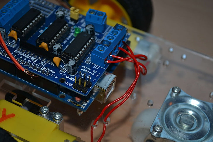 Arduino, Elektronik, Motor, Platte, HD-Hintergrundbild