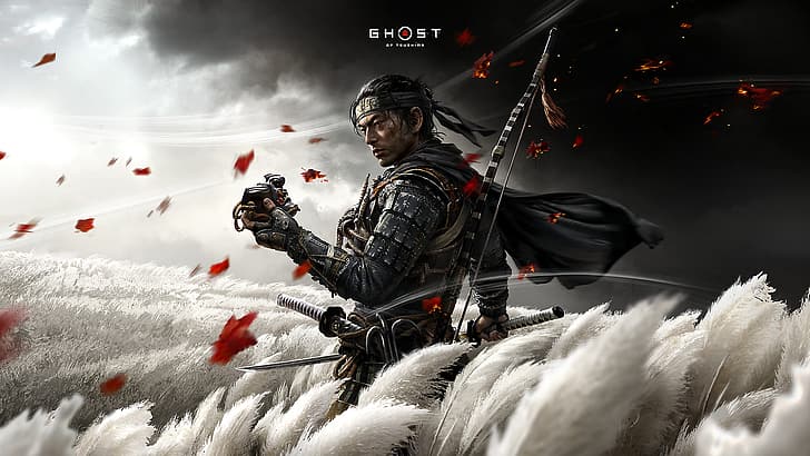 Ghost of Tsushima, samurai, HD wallpaper