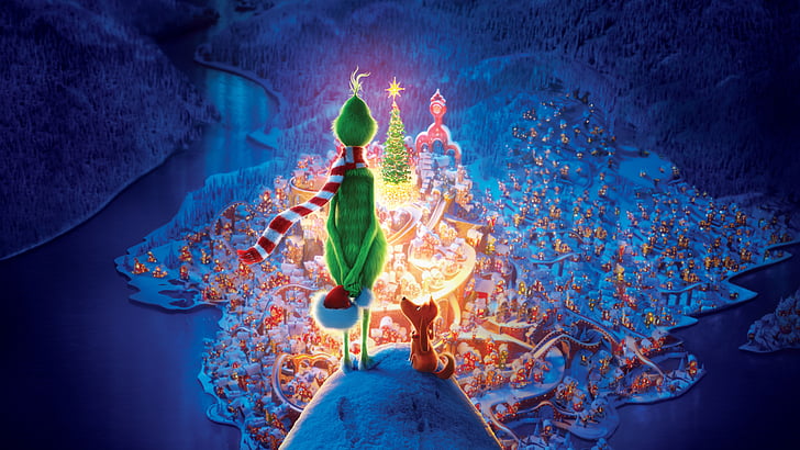 Film, The Grinch, Weihnachten, HD-Hintergrundbild