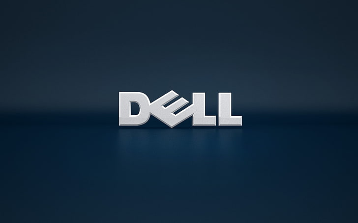 Niebieskie logo Dell, logo Dell, komputery, Dell, komputer, system operacyjny, Tapety HD