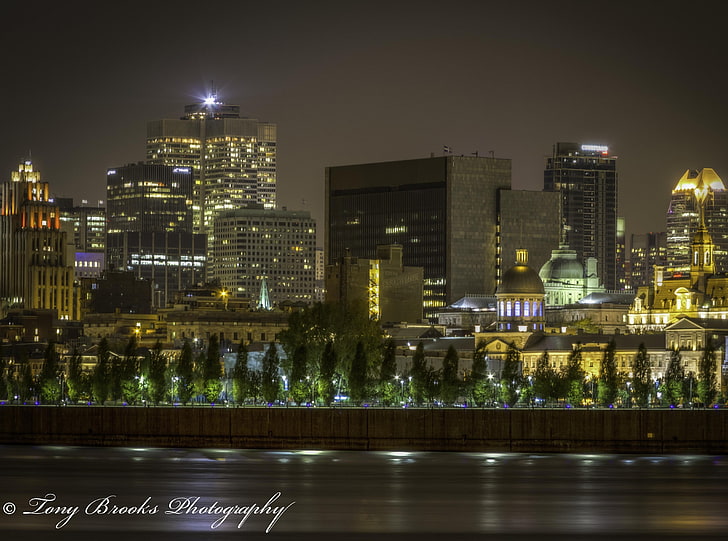 Old Montreal At Night, Canada, Quebec, Lights, City, Landscape, Night, River, Architecture, Photography, Long, Monument, Urban, Cityscape, Reflection, Saint, Lawrence, canon, montreal, Exposure, Nightlights, tonemapped, Lightroom, photomatix, longexposure, canon7d, canoneos7d, nightphotography, lowkey, lowlight, thechallengefactory, landmark, artificiallight, canonef28135mmf3556isusm, laurent, saintlaurent, saintlawrenceriver, vieux, vieuxmontreal, HD wallpaper