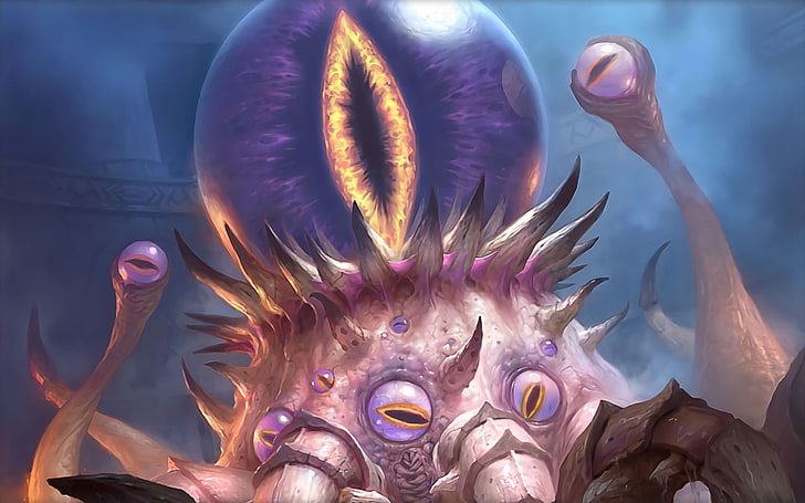 whispers of the old gods, Hearthstone, C'Thun, HD wallpaper