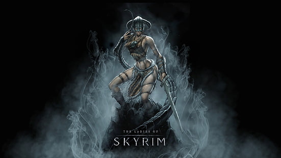 สุภาพสตรีแห่ง Skyrim, วอลล์เปเปอร์ HD HD wallpaper