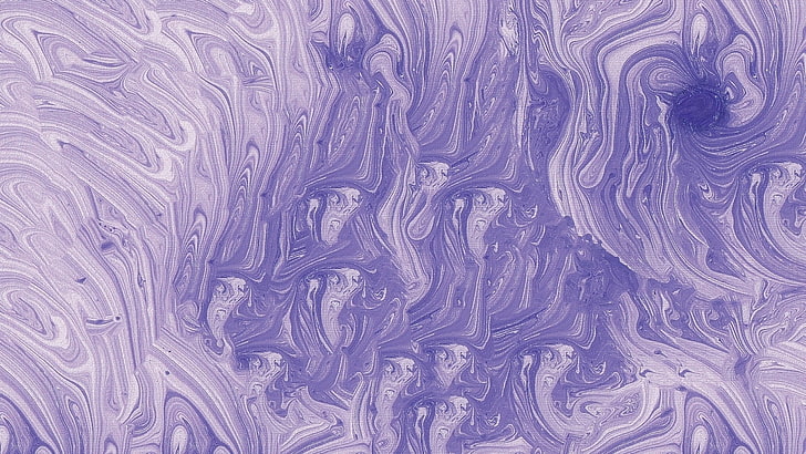 purple artwork, violet, ink, Photoshop, painting, HD wallpaper