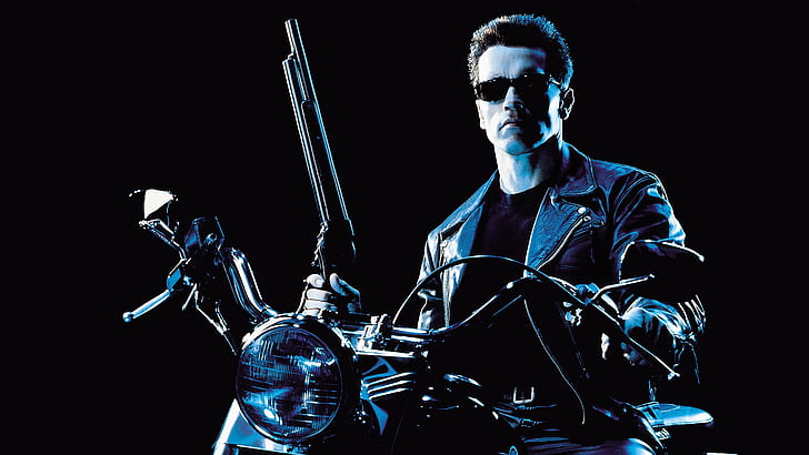 Terminator, Terminator 2: Hari Penghakiman, Arnold Schwarzenegger, Wallpaper HD