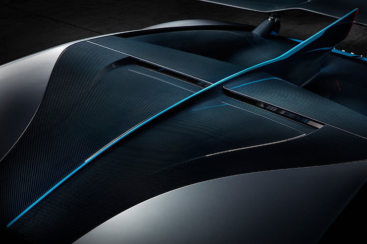Bugatti Divo, Aerodinâmica, Fibra de carbono, 2019, 4K, HD papel de parede
