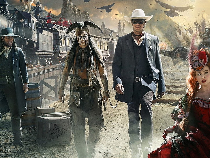 Movie, The Lone Ranger, Tonto, HD wallpaper