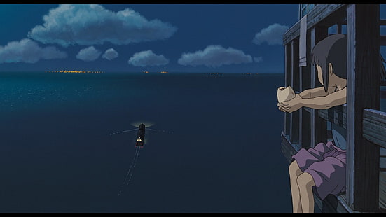 ภาพยนตร์, Studio Ghibli, Spirited Away, อะนิเมะ, วอลล์เปเปอร์ HD HD wallpaper