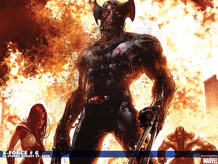 Comics, X-Force, Wolverine, X-23, HD wallpaper