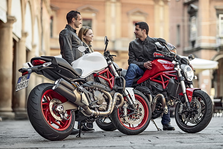 moto, moto sport, essai routier, Ducati Monster 1200S, sport, vélo, Fond d'écran HD
