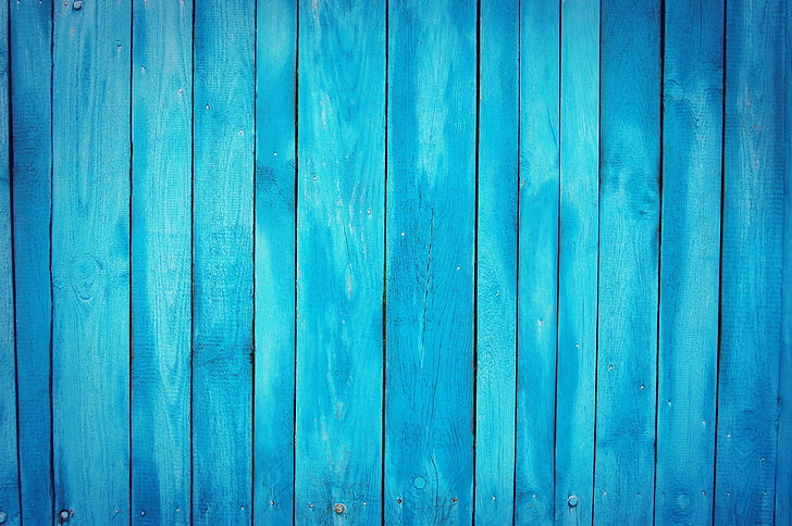 wood, blue, texture, wooden surface, HD wallpaper