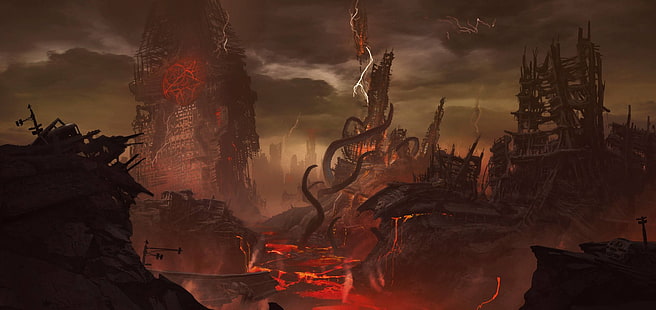 Doom، DOOM Eternal، خلفية HD HD wallpaper