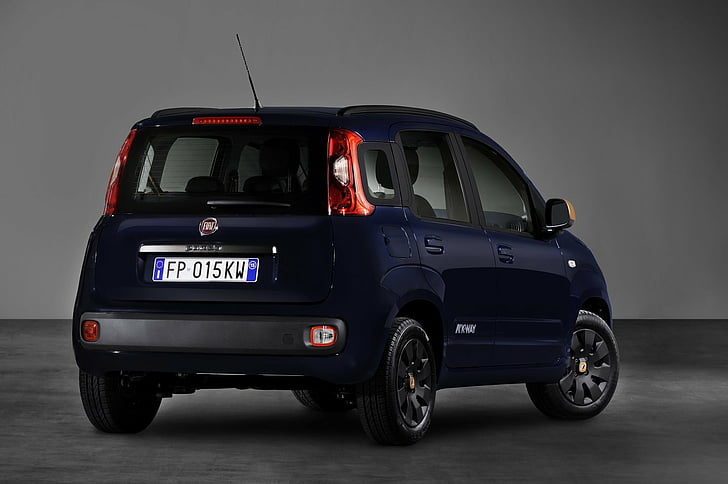 2015, синий, автомобили, Fiat, Италия, K-Way, лимитированный, панда, HD обои