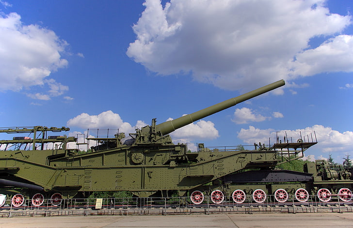 green battle tank, the sky, system, artillery, 1938, caliber, train, 