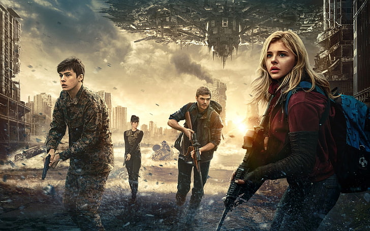 The 5th Wave Action, Фильмы, Голливудские фильмы, Голливуд, HD обои