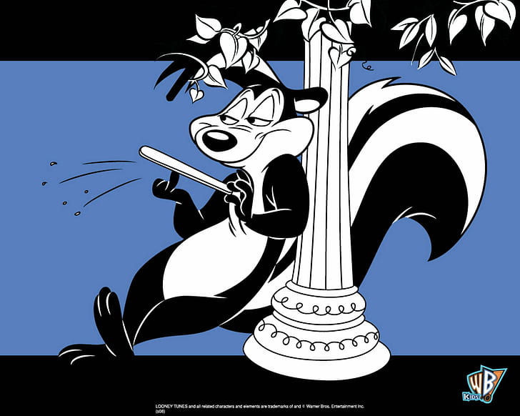 1pepepew, animation, cat, comedy, family, france, french, looney, pepe, pew, romance, skunk, tunes, HD wallpaper