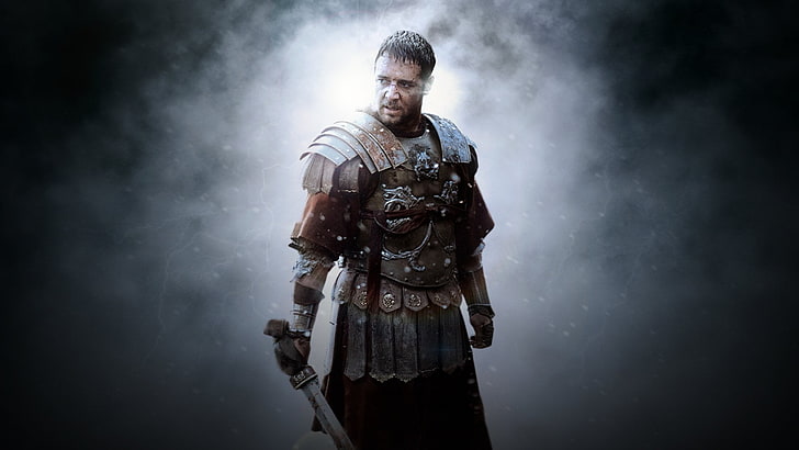 Film, Gladiator, Russell Crowe, Tapety HD