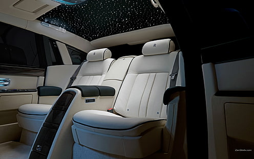 Rolls Royce Phantom Вътрешни седалки HD, автомобили, интериор, фантом, ролс, ройс, седалки, HD тапет HD wallpaper