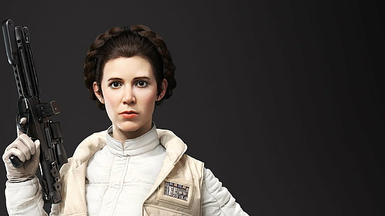 Star Wars, Star Wars Battlefront (2015), Leia Organa, Princesse Leia, Fond d'écran HD HD wallpaper