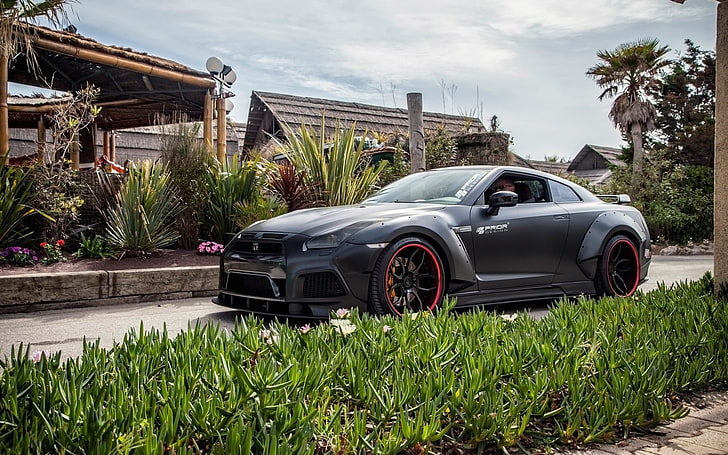 Tidigare design, Nissan, Nissan GT-R R35, Nissan GT-R PD750 Widebody, HD tapet