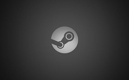 Steam (софт), PC Master Race, серый фон, HD обои HD wallpaper