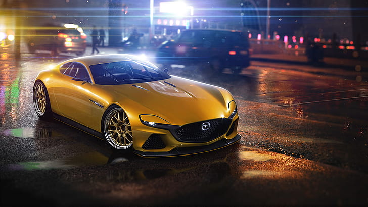 Mazda, Mazda RX Vision Concept, Car, Concept Car, HD tapet