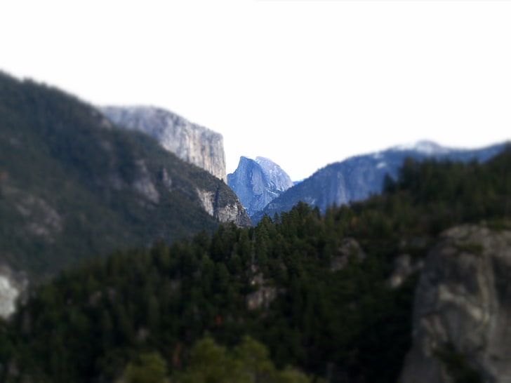 Kalifornien landskap, Yosemite nationalpark, HD tapet