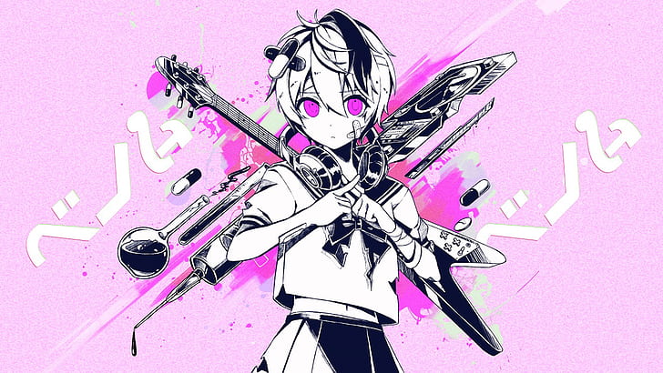Anime, Vocaloid, Cewek, V Flower (Vocaloid), Wallpaper HD