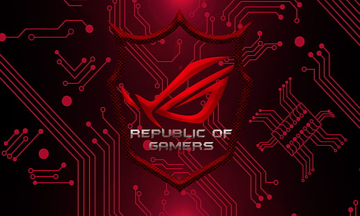 Republic of Gamers wallpaper, Technology, Asus ROG, Asus, Republic of Gamers, HD wallpaper HD wallpaper