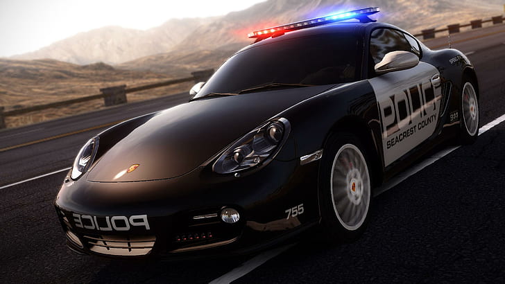 Police Porsche, porsche, police porsche, police, police car, cars, HD wallpaper