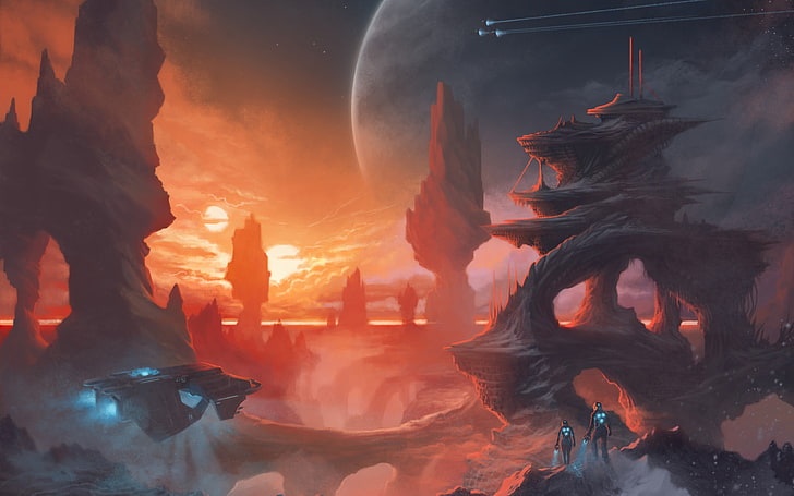 Stellaris 2016, sfondo del gioco digitale, Giochi, Stellaris, Sfondo HD
