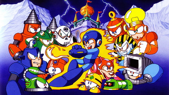 Mega Man, Mega Man 4, HD wallpaper HD wallpaper